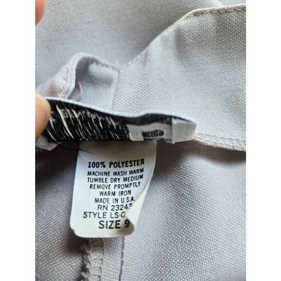 David Benjamin Vintage Juniors Size 9 Light Grey Dress Pants - Picture 3 of 6